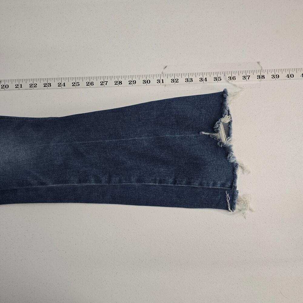 Mica MDP-F388DK High Rise Crop Flare W/ Uneven Hem size 24 6665 - Picture 4 of 10